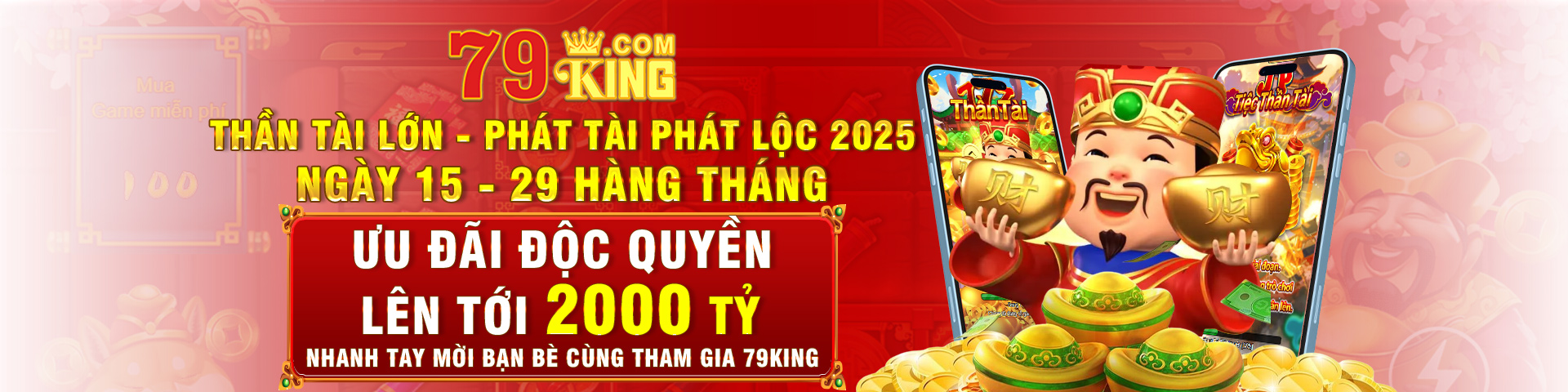 Thần tài lớn phát tài phát lộc